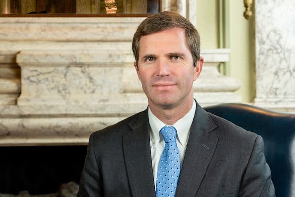 Kentucky Governor Andy Beshear official portrait